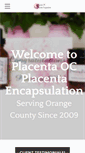 Mobile Screenshot of placentaoc.com